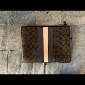 Coach document holder